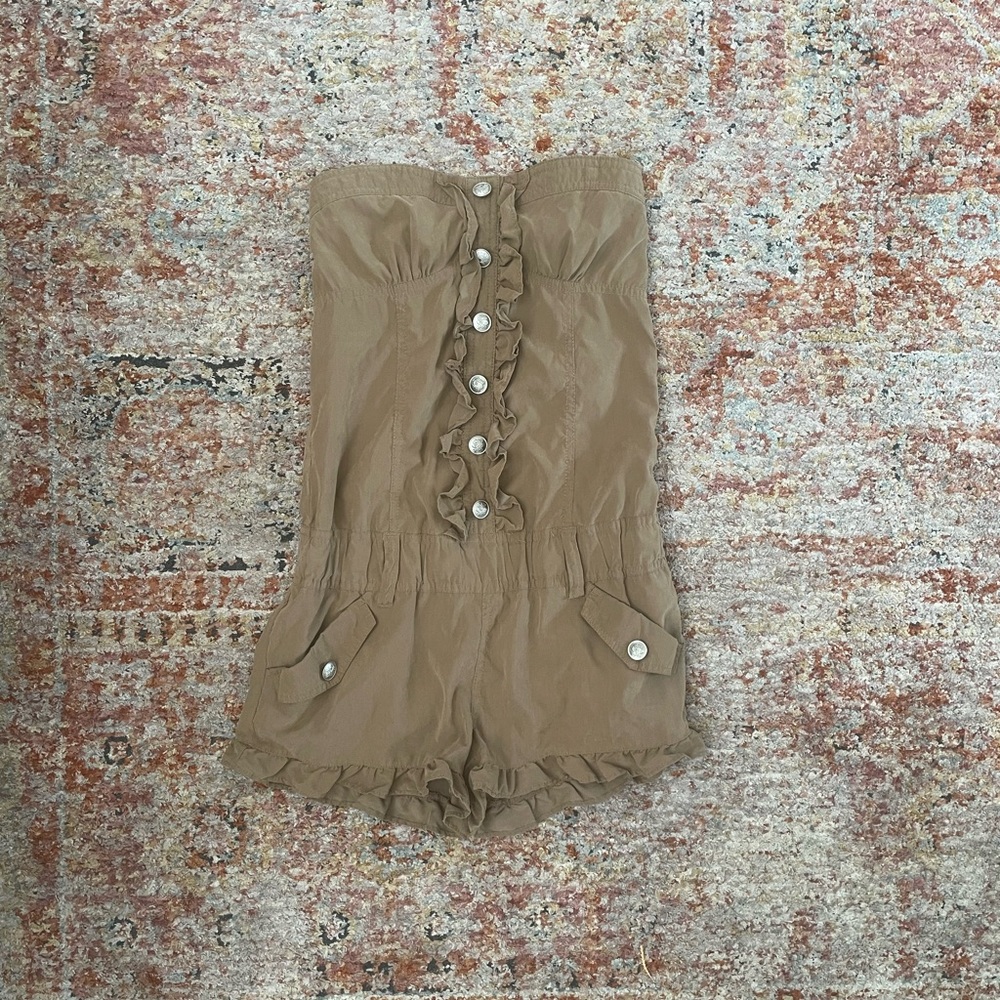 Brown jumpsuit